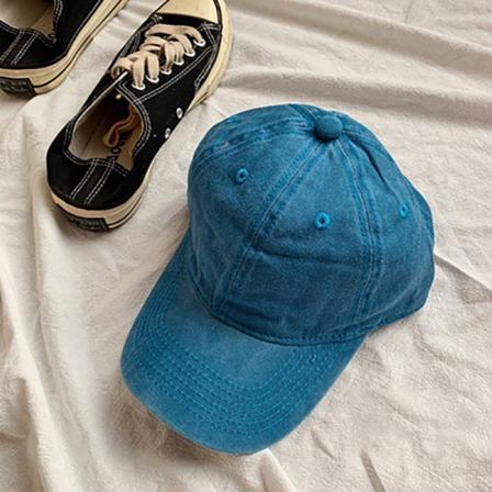 Uudet miesten ja naisten baseball-lippikset, säädettävät casual puuvillaaurinko Lake blue
