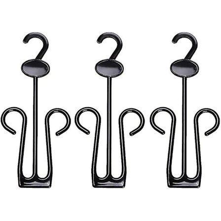 Pakke med 15 Sko Display Krog Sko Tørrestativ Plast Sko Hængere Til Butik Hjem