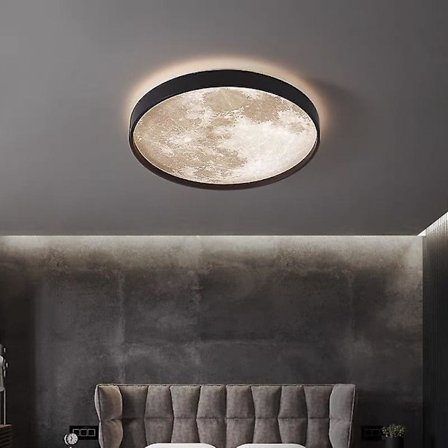 48cm Taklampe i Øydesign, Metall, Moderne, 220-240v