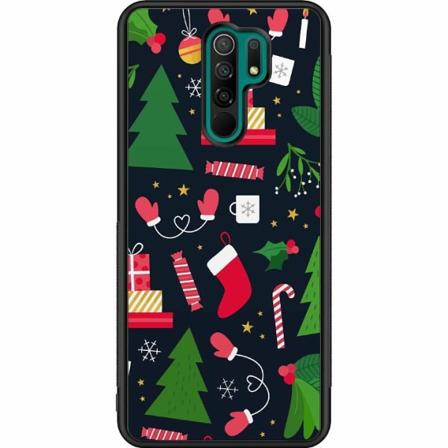 Xiaomi Redmi 9 Svart Skal Christmas
