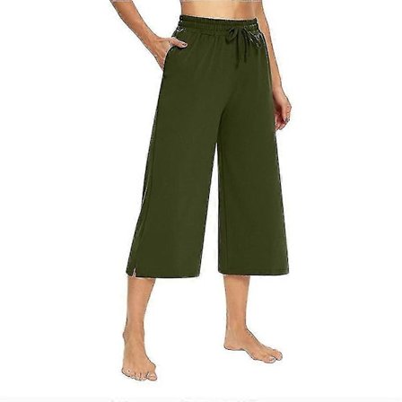 Dame Snøring Elastisk Midje Løse Bukser