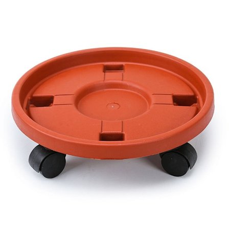 2 st tjockare blomkruka skivspelare rullbas