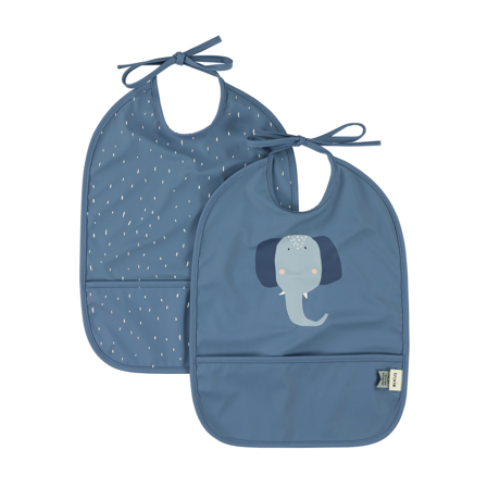 Trixie Vanntett smekke Mrs. Elephant, Blå, 2 stk.