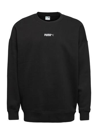 Classics Over D Crew Fl Sweat-shirt Genser Svart PUMA