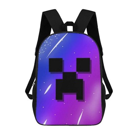 g836 Minecraft Reppu Suuri Tilavuus Kannettavan Tietokoneen Laukku Kevyt Säädettävät Hihnat Rento Suuri Tilavuus vbv836