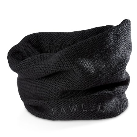 Czarny szalik tubowy Fredo Montagna dla mężczyzn - Szaliki zimowe