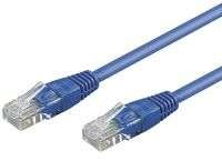 Goobay CAT 6-0100 U/UTP BLAU 1m