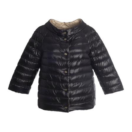 Herno Reversible Sown Jakke Sort, Dame