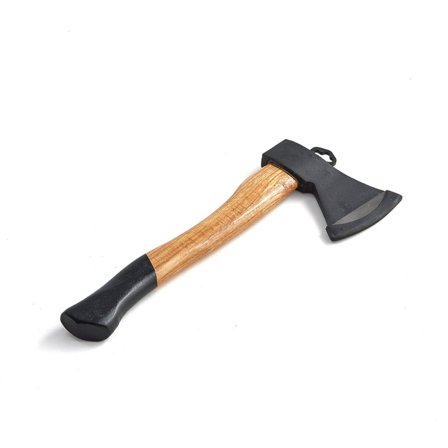 Handhållen Precisionyxa för Hantverk och Trädgård - Ergonomiskt Skaft - Eggskydd Inkluderat