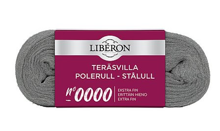 LIBERON STÅLULL POLERULL 100 G NR 0000