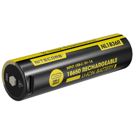 Nitecore NL1836R Yellow