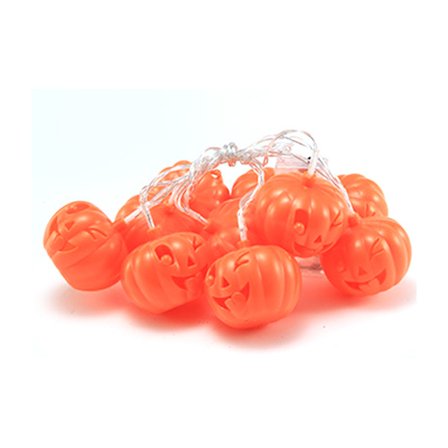 Halloween dekoration pumpa Fairy Lights, skräck pumpa