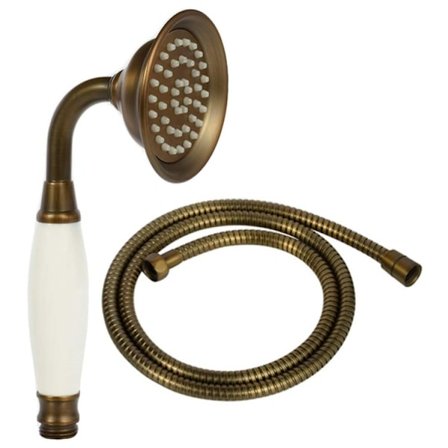 Håndbruser til badeværelse, retro bruser, kobberbruser