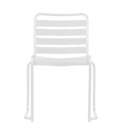 Fiam Lido Dining Spisestol Metall_Hvit