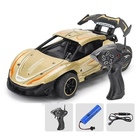 2,4g Rc Metal Drift Racing Billeksak Off Road Radio Fjärrkontroll Fordon Elektronisk Remo Hobbyleksaker Lamborghini Mclaren modell Type 2-gold