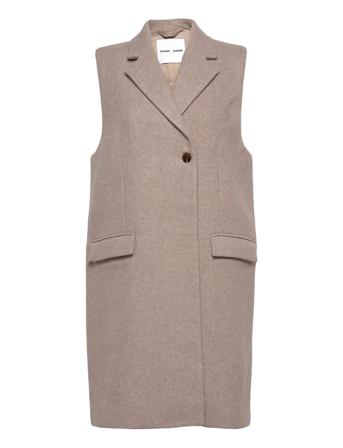 Valery Vest 13189 Vests Padded Vests Beige Samsøe Samsøe