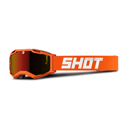 Crossbriller Shot Iris 2.0 Solid Oransje