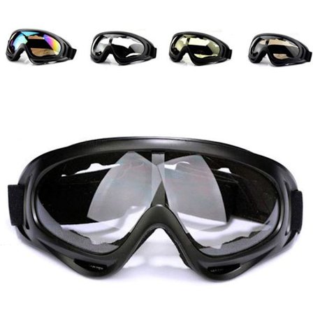 UV-beskyttelse utendørs sportsski briller CS Army Tactical Military briller vindtett snøscooter sykkel motorsykkel beskyttende, gjennomsiktig