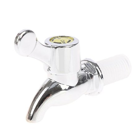 Sølvfarvet glashane til vinflaske - 17 mm diameter - 1 stk.