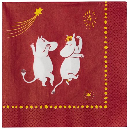 Arabia Arabia Muumi Juhlan aika Paperservetit 33 x 33 cm