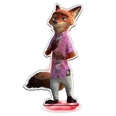 Den nyeste "Zootopia 2" Judy og Nick akryl standee-type skrivebordsfigur dekoration, fan gave, splinternyt perifert produkt