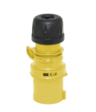 Garo P 216-4 S Støpsel IP44, 3-polet, 16 A Gul, 4 h, Stikkontakter & kabler