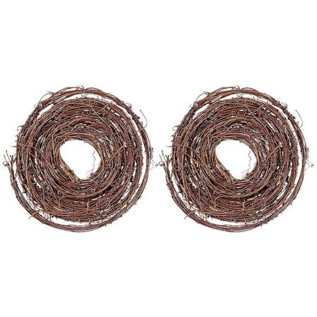 2 stk. kvistkrans naturlig vinrankekrans vinrankegren krans naturlige vinrankekranser vinrankegren