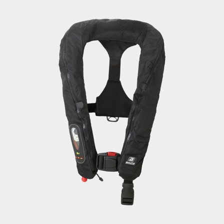 Gilet de sauvetage gonflable Baltic Legend 165N, automatique, noir + cartouche de CO2 33 grammes, 40 - 120 kg