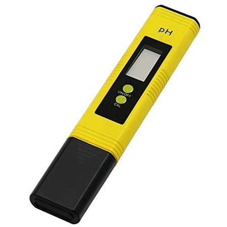 pH Tester Digital Meter, pH-måler, Digital, Område 0,00-14,00 pH, Bærbar pH-tester til Akvarium, Vand, Laboratorium, Hydroponik, Swimmingpool