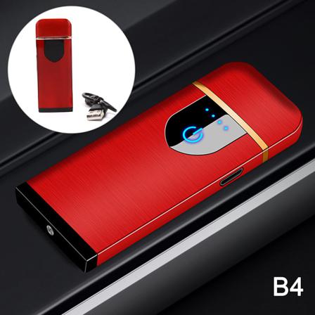 Mini Elektrisk Tändare Usb Laddning Touch Control Vindtät Med