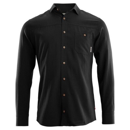 Aclima Wool Woven Wool Shirt Men Jet Black S