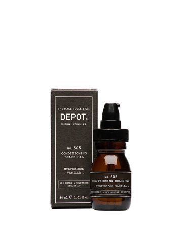 DEPOT Conditioning Beard Oil No. 505 Mysterious Vanilla 30 ml, Mænd, Skægpleje, Skægolie