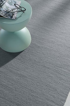 Jotex - Ullmatta Bomull - Polyester - Ull - Viskos Ljusblå Enfärgat ROW - Köp Ullmattor hos Jotex