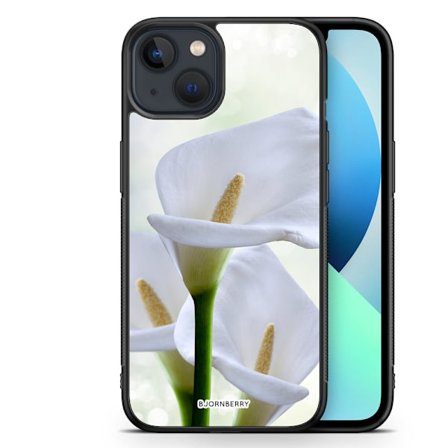 Bjornberry Skal iPhone 13 Mini - Vit Blomma
