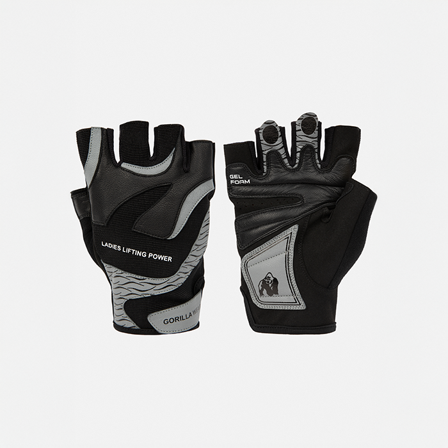 Gorilla Wear Gear Womens Fitness Handskar 2.0 Svart Grå