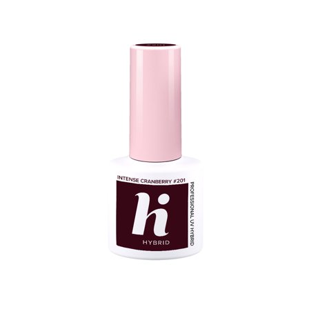HI HYBRID Choco&Latte Smalto Semipermanente #201 Intense Cranberry 5ml - Smalto Gel e semipermanente