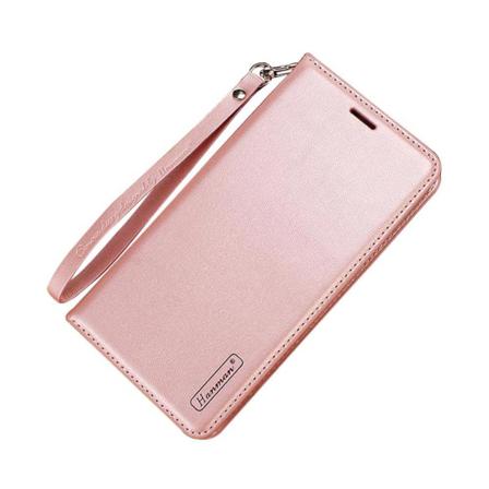 Hanman Plånboksfodral Till Samsung Galaxy A6 Roséguld