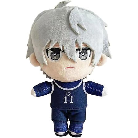 Søt plysjdukke Anime Figur Plysjdyr Seishirou Nagi / Reo Mikage / Bachira Meguru 20cm for anime Blue Lock-fans