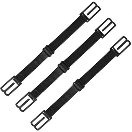 3 stk. BH-stroppklips for kvinner, sklisikker holder, justerbar BH-ryggklips