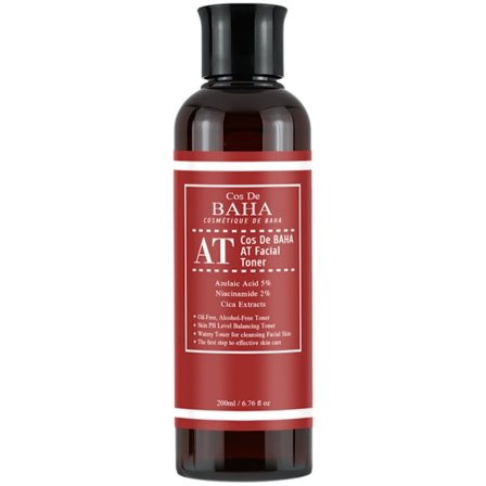 COS DE BAHA - AT Azelainsyra 5 % niacinamid 2 % ansiktsvatten, 200 ml