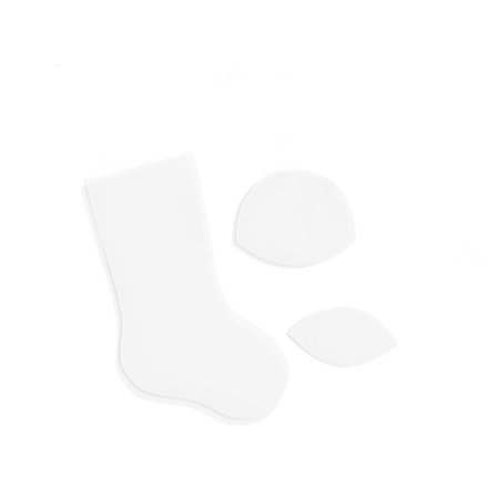 Julestrømpe Symaler Mal Quiltinglinjal 8IN