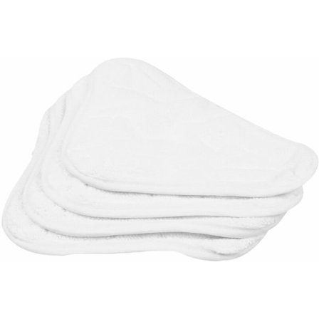 4 st nya ersättningsplattor för tvättbara mikrofiberplattor för H2O H20 ångmoppar X5