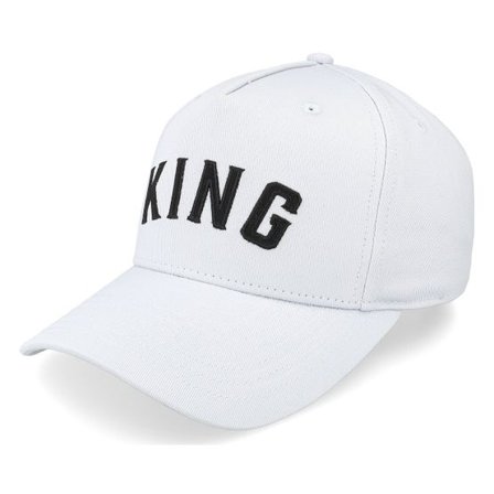 King Apparel - Grå adjustable Keps - Staple Curved Peak Stone Adjustable @ Hatstore