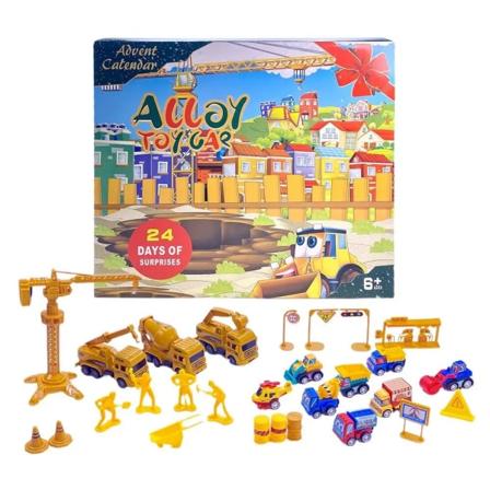 Jule-adventskalender 2023 Sensory Fidget Toys Xmas Blind Box 24 Days Countdown Nyttårs overraskelsesgave til barn Gutter Jenter style 4