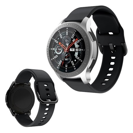 Samsung Galaxy Watch (46mm) silikone Urrem - Sort