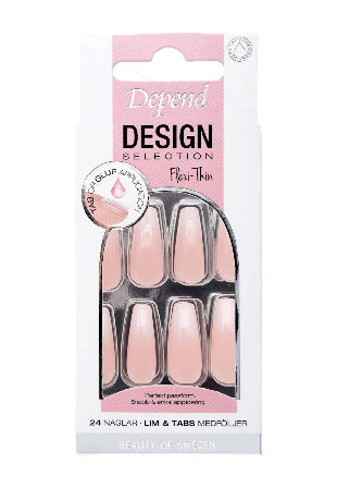 Depend Design Selection French Ombre Coffin Nagellack Unisex 1ST