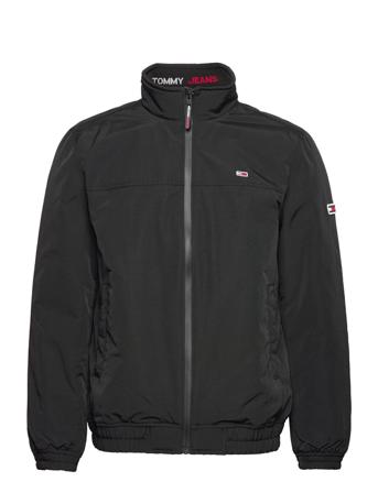 Tjm Essential Padded Jacket Bomberjacka Jacka Svart Tommy Jeans