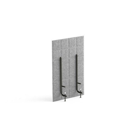 Tischteiler SPLIT, 400 x 600 mm, hellgrau
