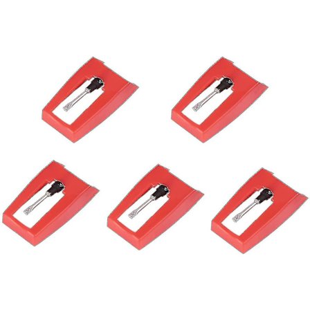 5-pack Diamantnålar för skivspelare Crosley, Ion, Jensen, Bush och Teac
