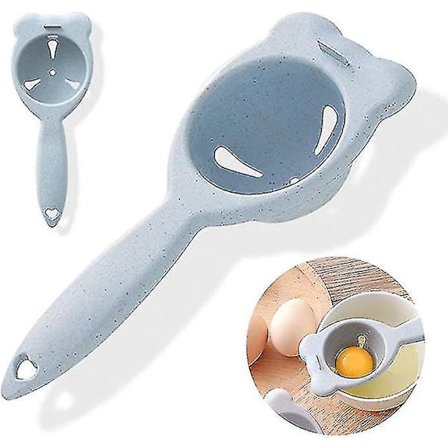 2 stk Blå Eggeplommeprotein Separator Egg Verktøy